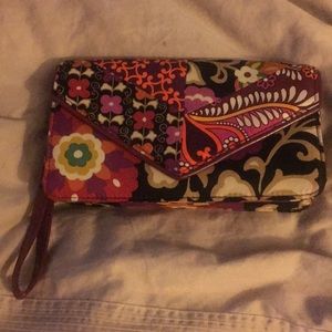 Small Vera Bradley wristlet
